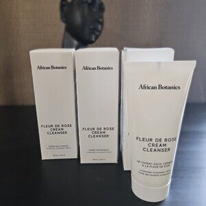 African Botanics Fleur de Rose Cleanser 100 ml 3.4oz NIB Retail $100 (Qty:3)